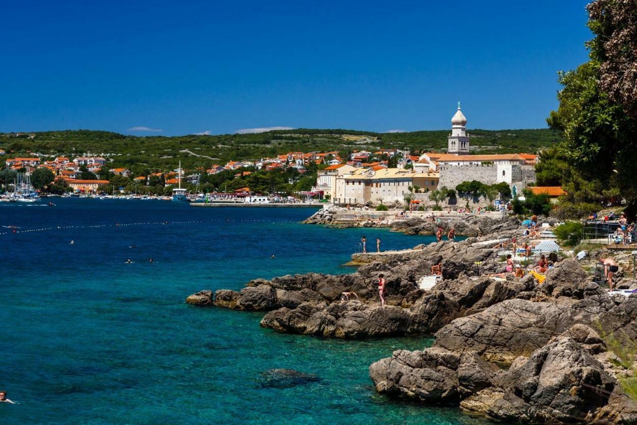 Apartmani Bistricic Krk Bagian luar foto